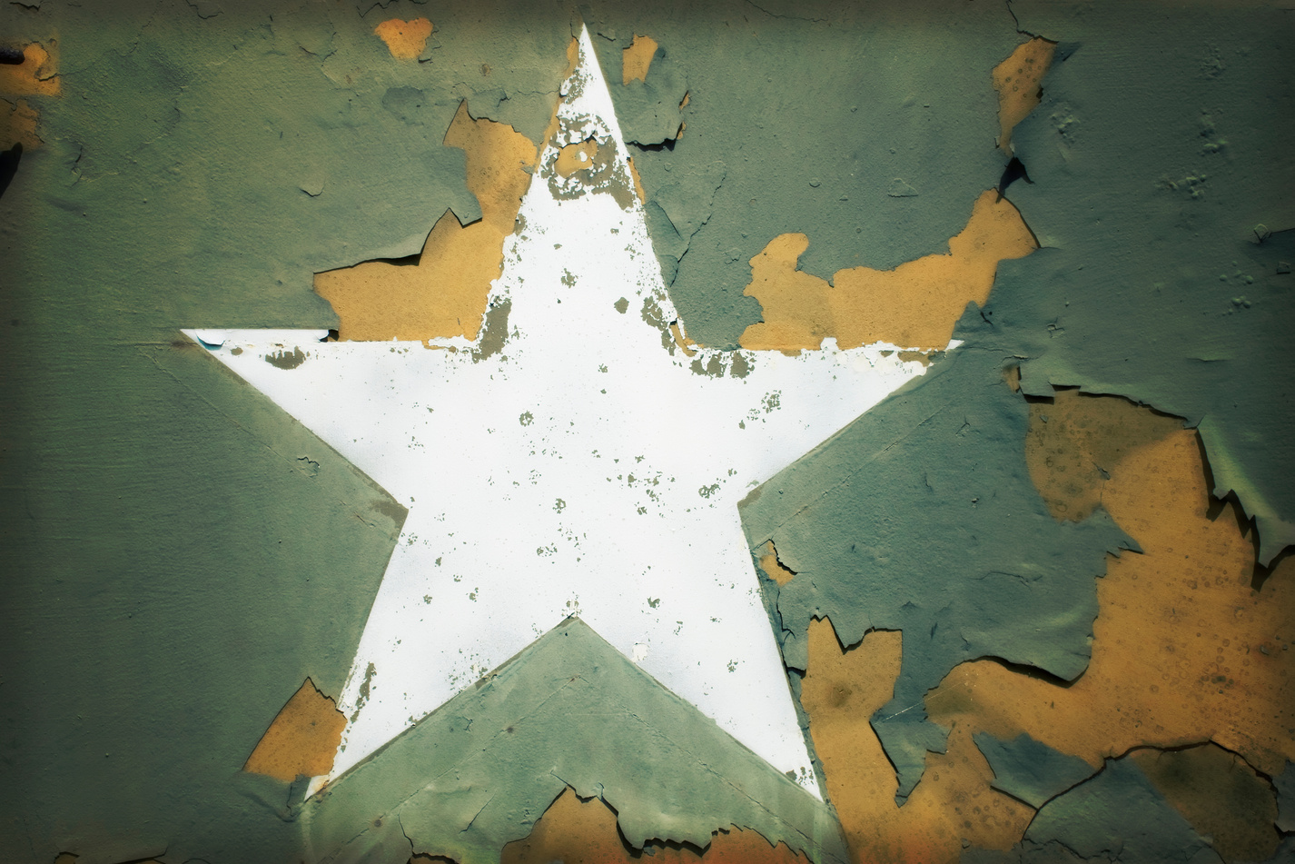 Army Star Grunge Background Effect